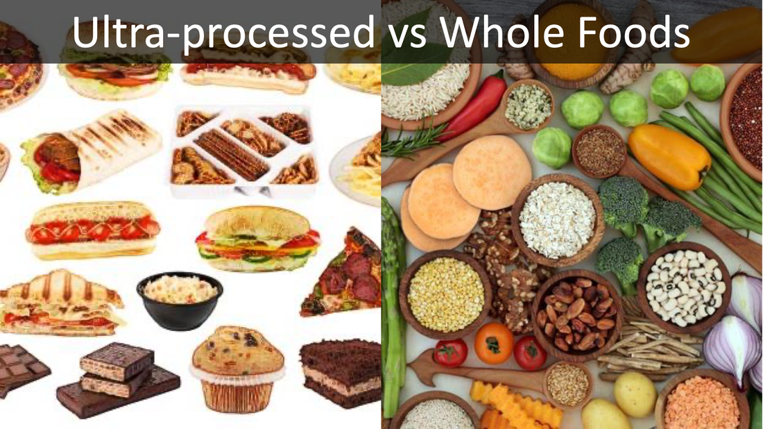 Processed vs. Ultra Processed Foods